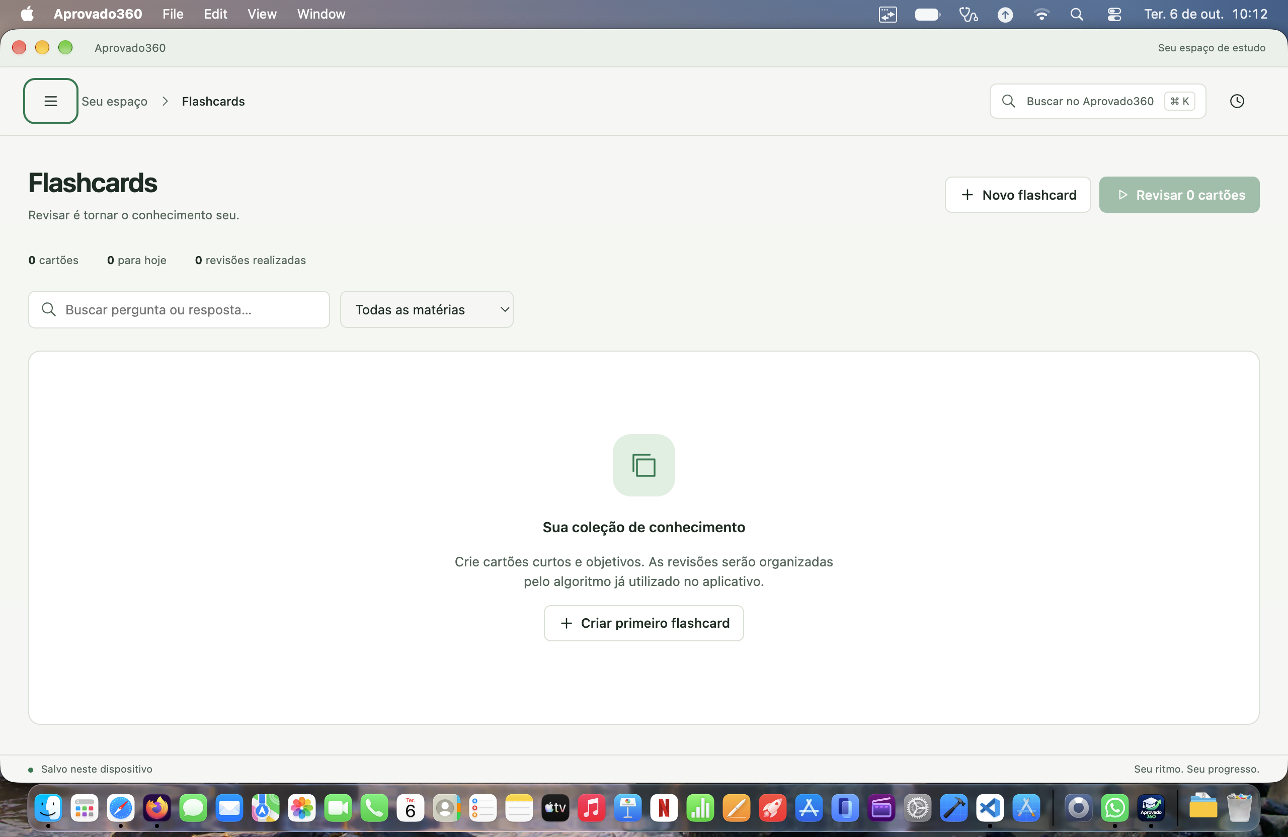 Aprovado360 — Flashcards