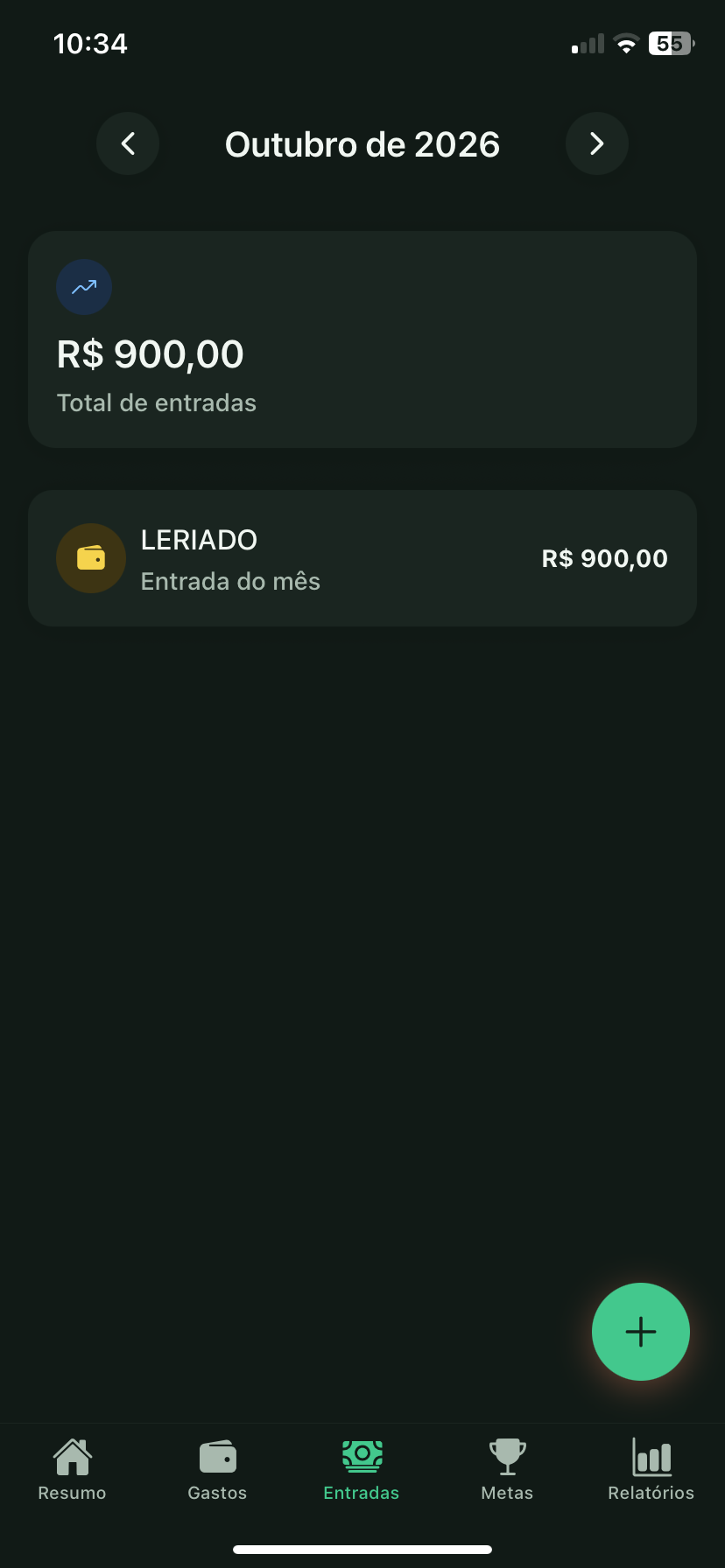 PROSPERA — Entradas